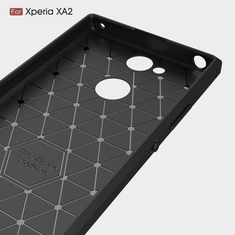Ốp Lưng Sony Xperia XA2 Chống Sốc Hiệu Likgus Cao Cấp được làm bằng chất liệu TPU mền giúp bạn bảo vệ toàn diện mọi góc cạnh của máy rất tốt lớp nhựa này khá mỏng bên ngoài kết hợp thêm bên trên và dưới dạng carbon rất sang trọng.